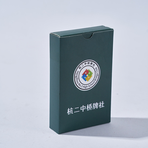 Cartes à jouer personnalisées sur mesure, cartes de poker en papier de qualité supérieure pour les établissements d'enseignement, les clubs et les divertissements - Product Image 1