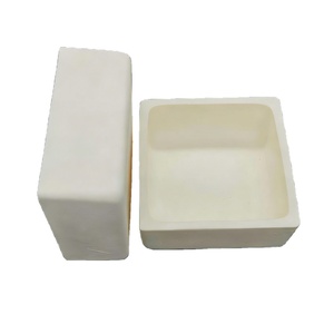 Custom Stable High Purity Alumina Ceramic Lab Crucible with <b>Cover</b>, High <b>Temperature</b> Resistance - Product Image 3