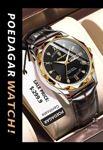 Drioshipping New Arrivals Fashion Luxury for <b>Men</b> <b>Watches</b> Stainless Steel Wristwatch <b>Waterproof</b> Luminous Quartz <b>Watches</b> for <b>Men</b> - Product Image 6