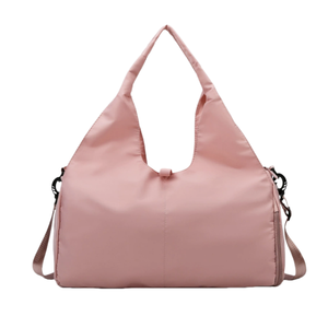 Borsa da Fitness per Donna di Alta Qualità, Separazione Asciutto/Bagnato, Grande Capacità, in Oxford, Design Geometrico, Resistente ed Elegante per <span class=keywords><strong>Viaggi</strong></span> - Product Image 3