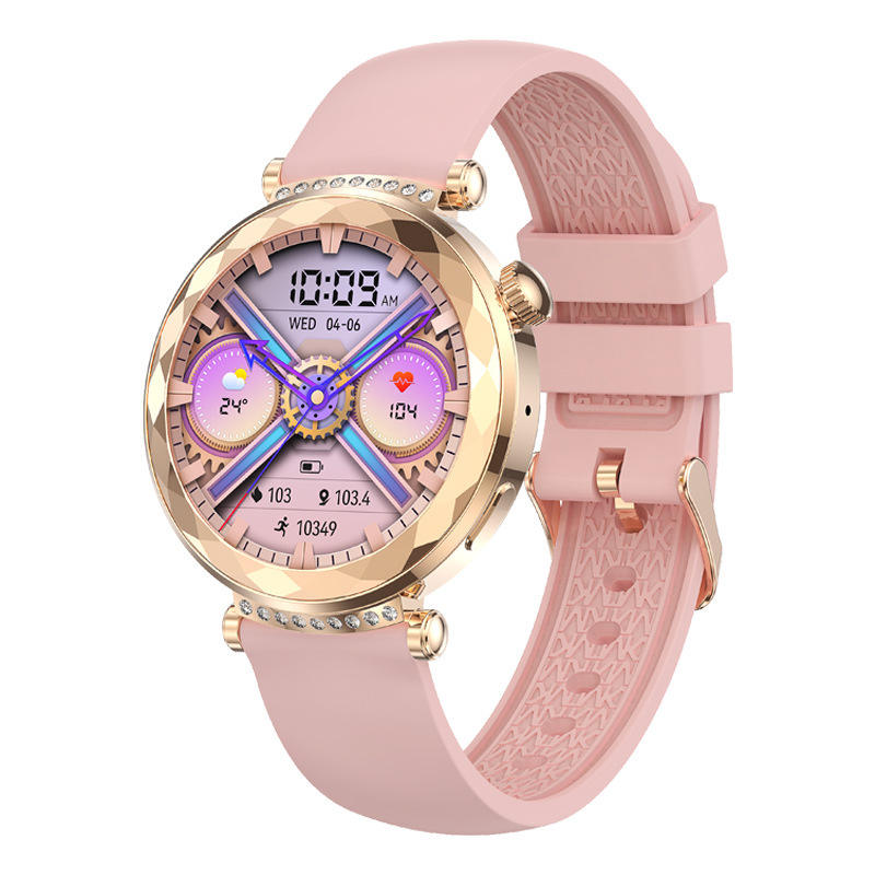 HK88- pink ( silicone band)