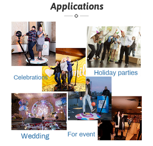 360 độ chuyển động chậm Video Photo Booth nền tảng rotator iPad tương thích cho điện thoại thông minh máy ảnh SLR - Product Image 4