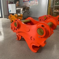 Attache rapide hydraulique à double verrouillage de haute qualité pour excavatrice de 18 tonnes