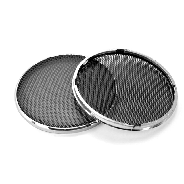Car Audio Speaker Perforated Mesh Grill Cover Iron Mesh Black Powder Coated 4-15 Inch Round Metal Net