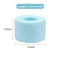 Nouvel outil de beauté transfrontalier : Bande de gel en silicone pour extensions de cils, emballée individuellement, respirante, facile à déchirer, n'irrite pas la peau