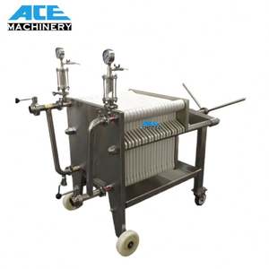 Filtre à sac mobile intégré en acier inoxydable ACE pour miel, alcool, vin, eau avec pompe centrifuge 500L/heure multi-tension - Product Image 4