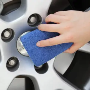 Haute absorbant applicateur en microfibre de lavage de voiture éponge de nettoyage