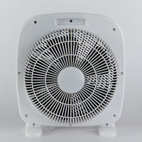 Ventilateur de table silencieux, portable, électrique, 3 vitesses, 40W, à économie d'énergie, 12 pouces, en plastique, à commande mécanique, pour voiture et extérieur
