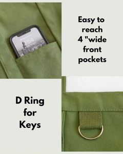 Échantillon gratuit - Sac fourre-tout en toile BSCI de grande taille - Sac fourre-tout utilitaire avec 2 poches avant et une pochette pour ordinateur portable - Sac à main pour enseignant - Product Image 3