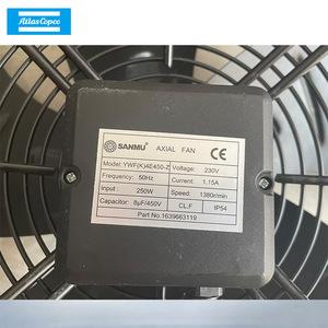 Axial Fan 24 In Metal Blades 2800 Rpm Ball Bearing Electric Industrial Cooling Fan - Product Image 2