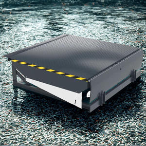 Rampe de nivellement hydraulique pour quai de chargement, destinée à la manutention de marchandises en entrepôt, pour le chargement et le déchargement de camions. - Product Image 2