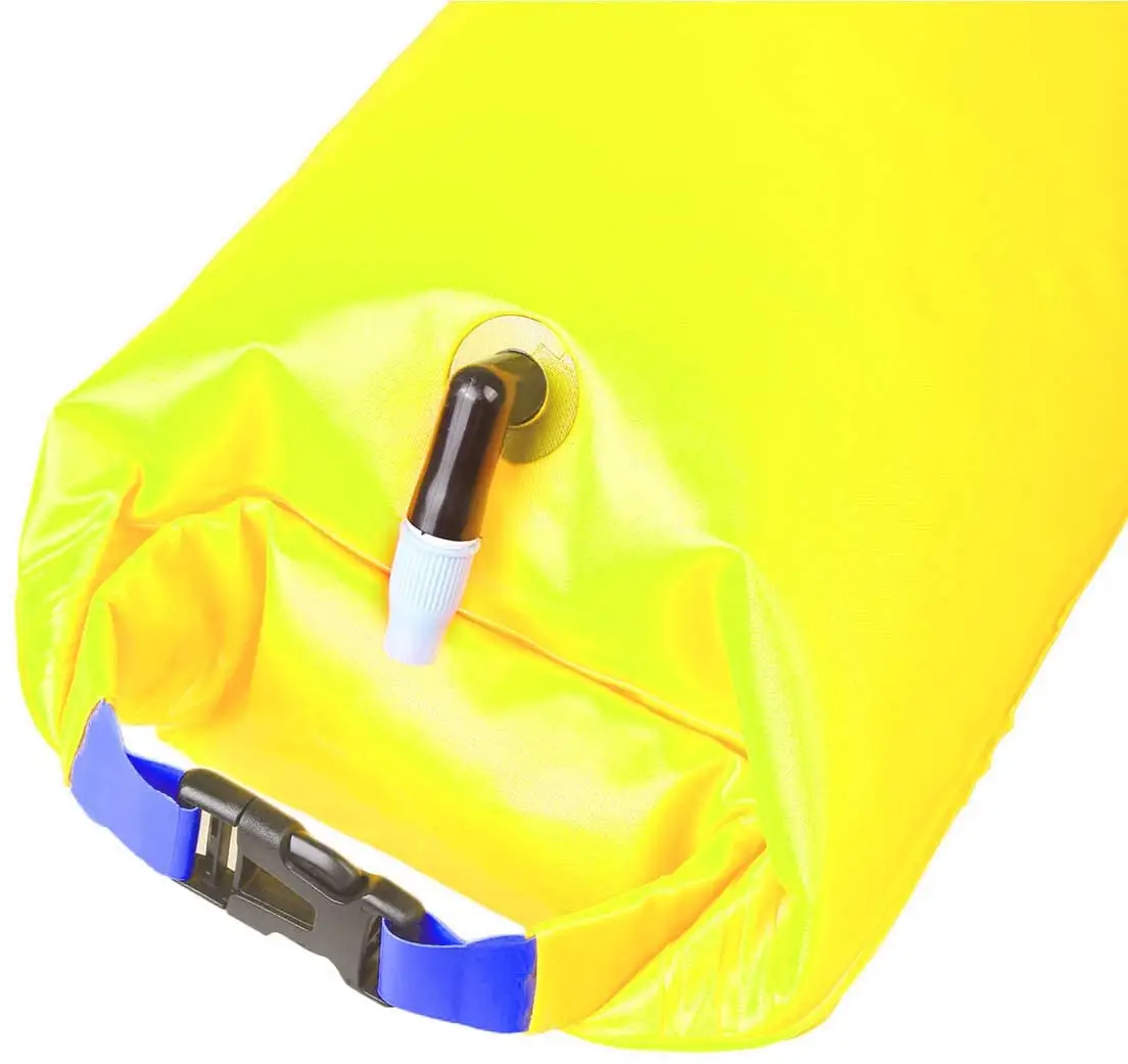 Neuf sacs à Air flottants OEM, bouée gonflable imperméable, en PVC TPU, pour la sécurité de la natation, sec, avec élastique