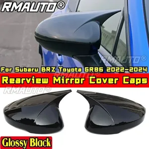 Coques de rétroviseurs BRZ GR86, noir mat, style DC, pour Subaru BRZ Toyota GR86 2022-2024, accessoires de voiture - Product Image 2