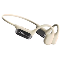 Casque audio sans fil à conduction osseuse coloré S10 pour la natation, le surf, la plongée, étanche IPX8, lecteur MP3 32 Go, casque Bluetooth