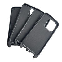Nouvelle coque de téléphone en cuir avec cordon double face en microfibre et lanière en corde pour iPhone 14 15 Pro Max
