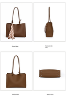 Nouveau Sac Fourre-tout Femme 2026 Grande Capacité Luxe Niche 2-en-1 Sac Mère-Fille Sac à Bandoulière Décontracté pour Trajet Quotidien