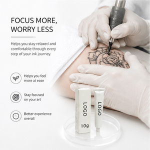 Baume de soin pour tatouage soyeux et sélectif, à consistance stable et disponible en plusieurs formats, avec logo personnalisable (OEM) pour les professionnels. - Product Image 5