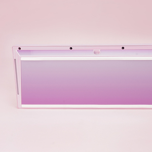 Suporte de teclado anodizado de alumínio, nano revestimento pvd, acabamento de placa de ouro - Product Image 6