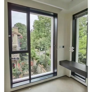Fenêtres à battants en aluminium pour l'ingénierie résidentielle en Afrique avec <span class=keywords><strong>verre</strong></span> <span class=keywords><strong>double</strong></span> vitrage insonorisé - Product Image 1