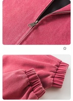 TKAN430 veste de travail en plein air pour hommes décontractée personnalisée Vintage automne et hiver fermeture éclair toile mécanicien vêtements de travail veste pour hommes unie