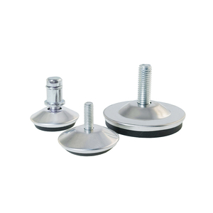 Patas Niveladoras Ajustables de Cromo de 20-120 mm de Diámetro, Modernas y Resistentes, para Gabinetes, Muebles, Mesas, Sillas, Sofás y Camas - Product Image 2