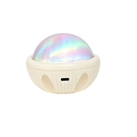 Lampe de table LED avec projection de ciel étoilé, motif aquatique, télécommande et DMX pour chambre à coucher, veilleuse romantique