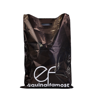 Bolsa de plástico de diseño colorido personalizado, asas fuertes <span class=keywords><strong>para</strong></span> <span class=keywords><strong>ropa</strong></span>, <span class=keywords><strong>bolsas</strong></span> de compras con logotipos, Asa gruesa <span class=keywords><strong>para</strong></span> sujetar - Product Image 4