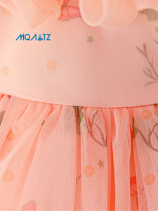 MQATZ all'ingrosso fiore Tutu abito per bambine formale neonato <span class=keywords><strong>rosa</strong></span> abito da ballo per compleanno o matrimonio stile Boutique - Product Image 6