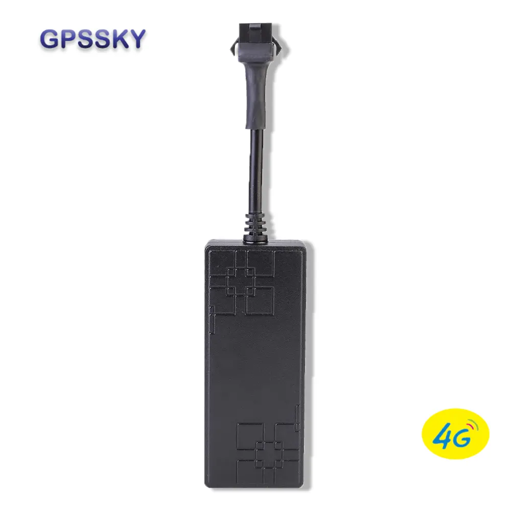 GPSSKY 4G 미니 GPS 추적기 TK017E ACC 감지 GT06 프로토콜 GPS 추적기 자동차 도매 아시아 아프리카를위한 새로운 모델