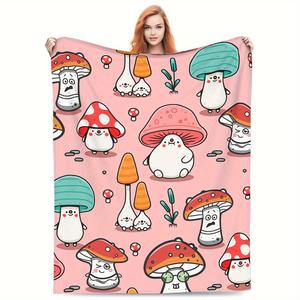 Christmas Christmas Tree Santa Flannel <b>Blanket</b> Throw <b>Blanket</b> Nap <b>Blanket</b> Party Decor Xmas Gift Machine Washable Fade Resistant - Product Image 2
