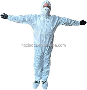 Xiaotu 하이 퀄리티 보호 전체 의류 후드 일회용 보호 <span class=keywords><strong>PPE</strong></span> 전체 - Product Image 1