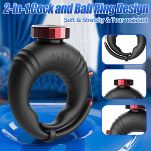 Anillo Vibrador con Control por Aplicación, Anillo de Silicona Ajustable para Parejas, Juguete Sexual para Adultos - Product Image 3