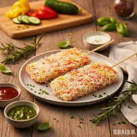 Pan rallado de trigo PANKO colorido en polvo para alimentos fritos, empaque a granel