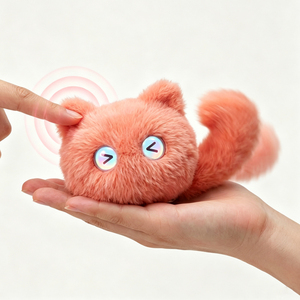Robot compagnon en peluche IA de poche avec chat vocal, prise en charge multilingue, jouet interactif éducatif - Product Image 2