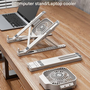 ขาตั้งแท็บเล็ตพกพาแบบโลหะสำหรับเล่นเกมส์ ปรับระดับได้ พับเก็บได้ พร้อมพัดลมระบายความร้อน <span class=keywords><strong>ราคา</strong></span>โรงงาน รองรับ OEM - Product Image 5