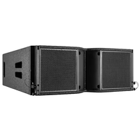 T210 Double 10 pouces 2 voies passif Line Array haut-parleur boîte scène Audio Dj professionnel haut-parleur cabinet