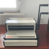 Machine à relier électrique à spirale WW2018 3:1 2:1 pour la fabrication de livres, avec fonctions de perforation et de fermeture