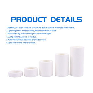 Apósito de tela adhesivo de alta calidad, hipoalergénico, con óxido de zinc, perforado, desinfectante por infrarrojos lejanos, para uso médico. - Product Image 4