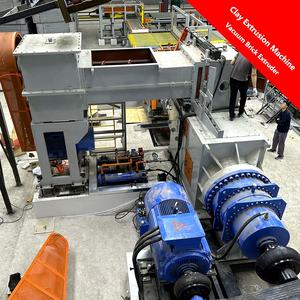 Extrusora de Vacío Totalmente Automática para Ladrillos Huecos de Arcilla Roja - Máquina Automática para Fabricar Ladrillos Huecos de Arcilla - Product Image 3