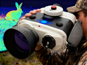 Multifunctionele draagbare langeafstands ongekoelde infrarood thermische beeldvormingskijker voor buitenjacht tot meer dan 5 km - Product Image 4