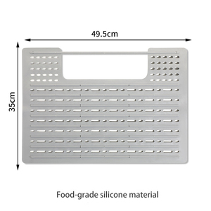 Silicone <b>Dish</b> Drying Mat for Kitchen Counter or Under Sink Waterproof Pet Feeding Mat Drying Racks for <b>Dishes</b> - Product Image 3