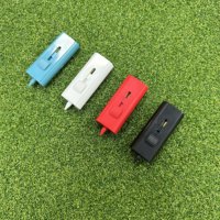 Brosse de nettoyage pour clubs de golf 2-en-1 de petite taille, couleurs assorties, accessoires de golf essentiels