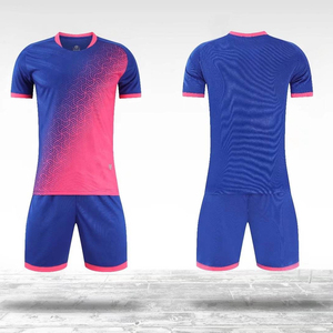Conjunto de Uniforme de Fútbol Personalizado por Sublimación Completa, Camiseta de Manga Corta para Hombre, Color Degradado, Absorbe la Humedad, Uniforme Deportivo - Product Image 3