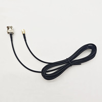 Cable de Conexión para Sonda de Detector de Fallas Ultrasónico Personalizado, Cable Coaxial RG174 BNC Macho a Microdot