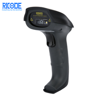 Escáner de Código de Barras Inalámbrico Industrial 2.4G 1D 2D QR, Pistola de Escaneo Portátil IP54 Resistente a Golpes para Almacén y Fábrica