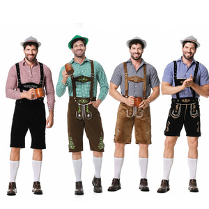 <span class=keywords><strong>Costume</strong></span> d'Halloween Chemise à carreaux tricolore <span class=keywords><strong>Costume</strong></span> <span class=keywords><strong>Oktoberfest</strong></span> pour <span class=keywords><strong>homme</strong></span> - Product Image 1