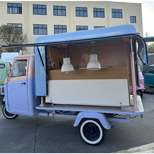 Nouvelle petite cuisine mobile électrique Ape Tuk Tuk camion de restauration rapide kiosque à crème glacée extérieur Taco <span class=keywords><strong>Pizza</strong></span> camion avec chariot à Hot Dog - Product Image 6