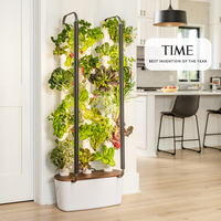 Kit de culture hydroponique intelligente pour la maison, plateau pour micro-légumes, 12 pots, kit de jardinage hydroponique intelligent d'intérieur