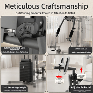 Stazione Professionale Multifunzionale <span class=keywords><strong>per</strong></span> <span class=keywords><strong>Palestra</strong></span> Domestica con Pressa <span class=keywords><strong>per</strong></span> Gambe, Macchina All-in-One <span class=keywords><strong>per</strong></span> Allenamento di Forza e Workout Completo del Corpo - Product Image 5