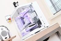 High-end Panoramic Mini Gaming Desktop PC 9800X3D 9700X 9600X RTX5060Ti RTX5060 RAM 32GB Win11 DLSS